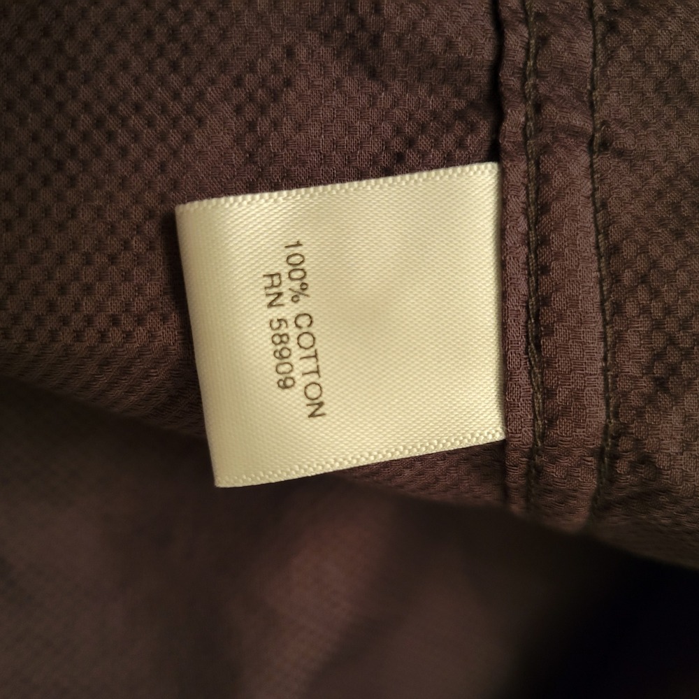 ROWM Solid Gray‎ Button Down Shirt Long Sleeve 2X… - image 6